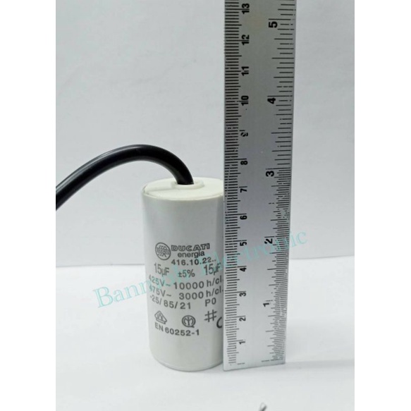 15UF 450V CAPACITOR MOTOR  15uf450v ของแท้เกรดดี100% Made in Romania คาปาซิเตอร์ คอนเดนเซอร์ แคปรัน 