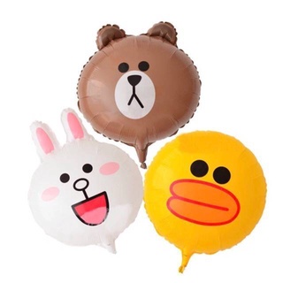 ลูกโป่งฟอยล์ กระต่าย หมี เป็ด พร้อมส่งจากไทย