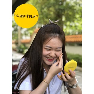แป้งพัฟกระจ่าง เบอร์ 1 ขาวน่ารัก แป้งผสมคอลลาเจนจากงานวิจัย SPF50/PA+++