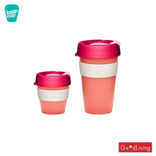 KeepCup แก้วกาแฟ Original 8 oz และ 16 oz - สี CALI SHRIMP