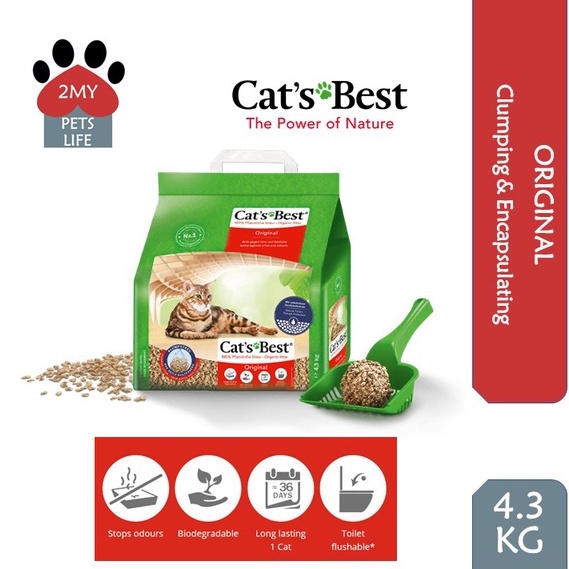 Cats Best Cat Litter 10L (4.3KG)