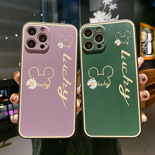 การ์ตูน น่ารัก ดอกเบญจมาศ มิกกี้ เคส Samsung Galaxy A52S A72 A52 A32 A42 A12 A71 A51 A31 A21S A70 A50 A30 A30S A50S A20 M51 M10 A10 A40 A750 A71 2018 5G case