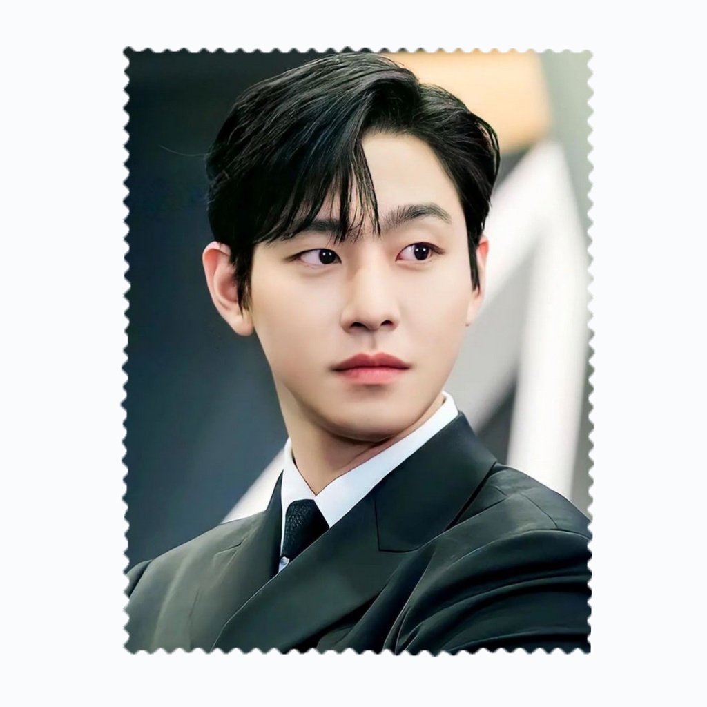 ผ้าเช็ดแว่นตา เช็ดเลนส์ ผ้าไมโครไฟเบอร์ business proposal อันฮโยซอบ Ahn Hyo Seop คิมเซจอง kim sejeon