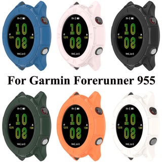 เคสนาฬิกาข้อมือ Tpu นิ่ม ป้องกันรอย กรอบพลังงานแสงอาทิตย์ สําหรับ Garmin Forerunner 255 Music Watch Garmin Forerunner 955