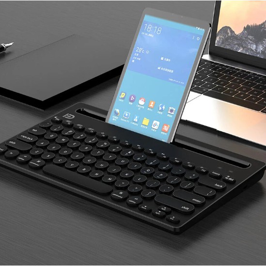 FD IK3381 Wireless bluetooth Keyboard 78 Keys Multidevices Connection