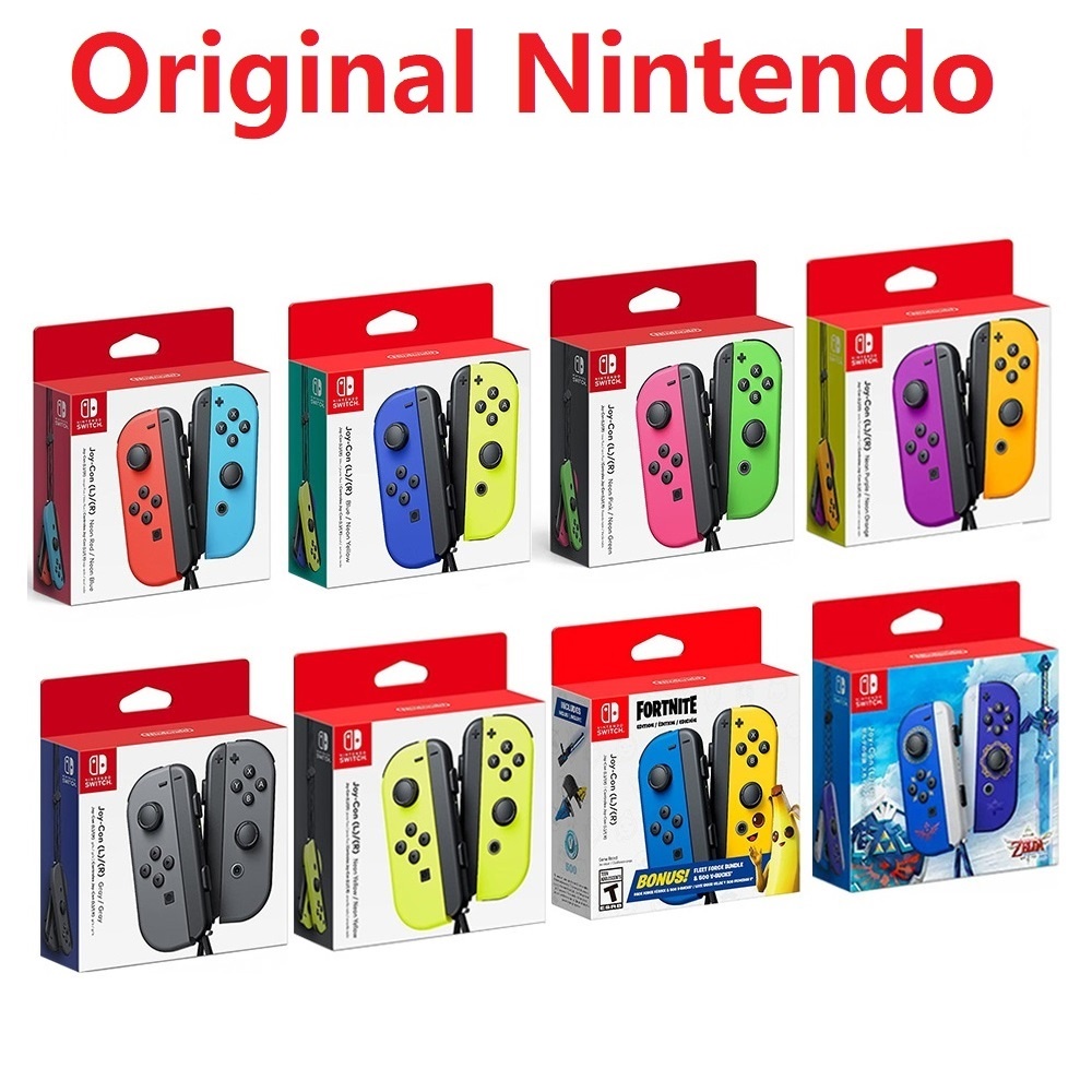 Nintendo Joy-Con Controller คู่ - Animal Crossing / Fortnite Edition Joycon Controllers จอยคอนควบคุม แบบคู่ สําหรับ Switch &amp; OLED Edition JOYCON