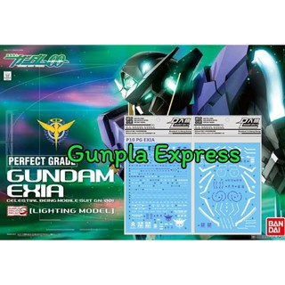 ดีคอลน้ำ Water Decal PG Gundam Exia