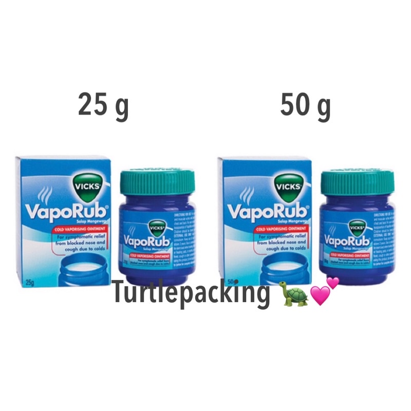 พร้อมส่ง VickS vaporub วิคส์ วาโปรับ Vick ขนาด25g , 50
