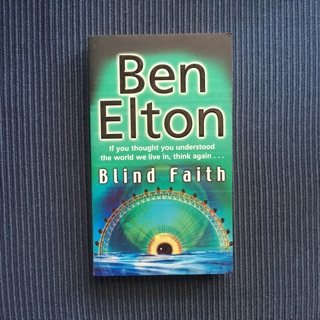 Blind Faith, Ben Elton, วรรณกรรม, หนังสือภาษาอังกฤษ, มือหนึ่ง