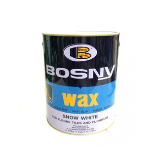ขี้ผึ้งขัดพื้น บอสนี่ x 3.2 กก. 360.-  FLOOR WAX BOSNY B225 B-225 snow แว๊กซ์ขัดพื้น SNOW WHITE ขัดพื้นไม้ ขัดเงา