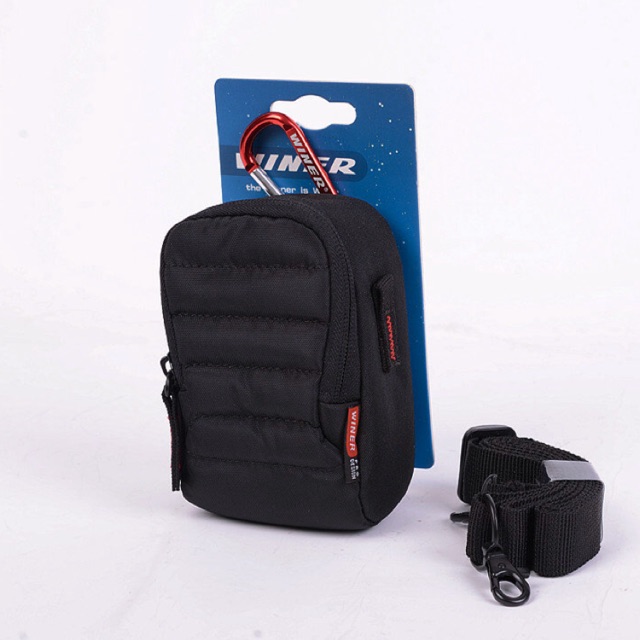 📷 WINER กระเป๋ากล้อง ผ้ากันน้ำ สีดำ