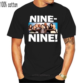 เสื้อยืดผ้าฝ้าย พิมพ์ลาย BROOKLYN NINE-NINE MENS NAVY CHARACTER NYC TV สําหรับผู้ชาย HAbpbk09NJpaeh34Size S-5XL