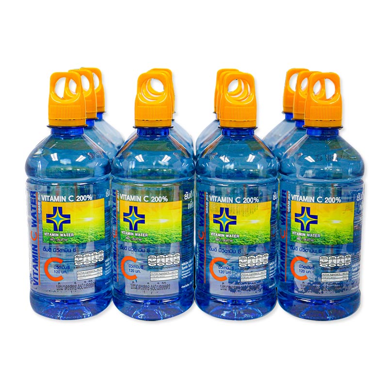 ยันฮี น้ำดื่มวิตามินซี 460 มล. x 12 ขวด Yanhee Vitamin C Water 460 ml x 12 Bottles