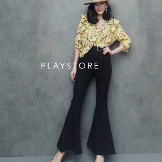 PaTeLLa FLaRED PANTS &amp; BELT