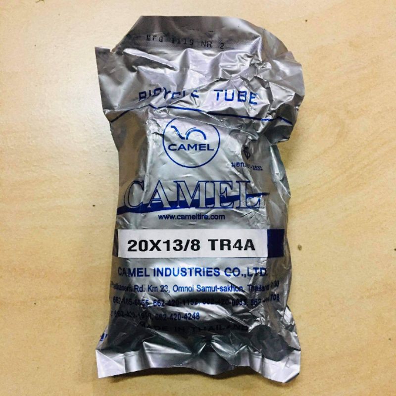 ยางในจักรยาน 20*1 3/8 CAMEL