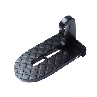 Foldable Car Roof Rack Step Car Door Step Multifunction Universal Latch Hook Auxiliary Foot Pedal Aluminium Alloy Safety Hammer