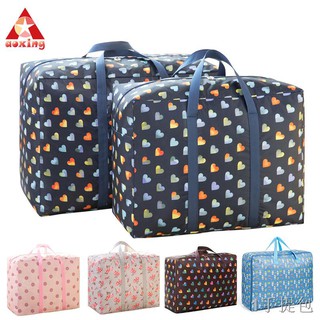 😁พร้อมส่ง😁 ✤[Thickening] [High load-bearing] duffel bag, clothes storage finish handbag packing moving bag