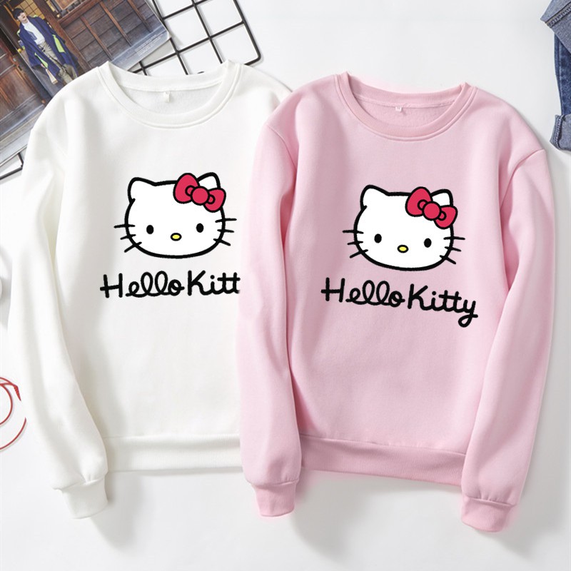 BK-O-185 เสื้อเเขนยาวคอกลม พิมพ์ลายการ์ตูนน่ารัก มีครบไซส์ สีให้เลือก เสื้อกันหนาวแฟชั่นเกาหลี