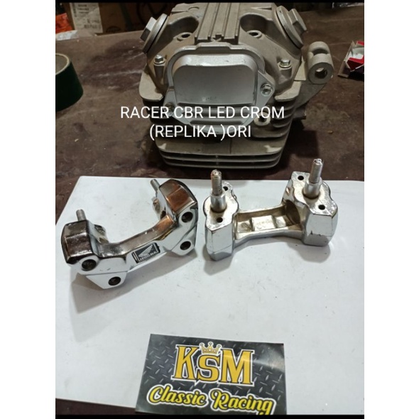 RACER HANDLEBAR CBR LED CROOM + CAGAK (RACER CBR LED CROOM MODEL ORI) HERE