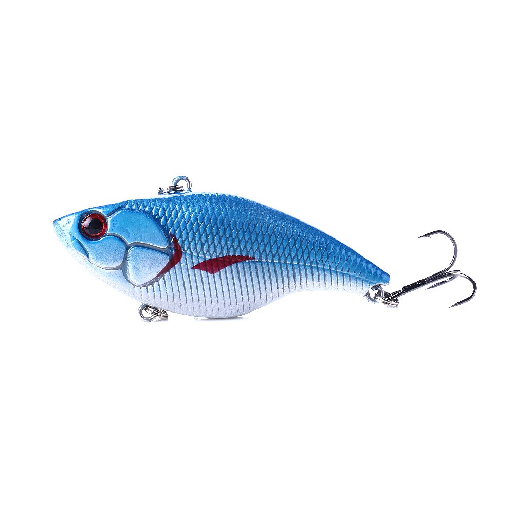 Hengjia เหยื่อตกปลาประดิษฐ์ 7.5 ซม. / 18 กรัม 1 ชิ้น VIB Fishing Lure Artificial Hard Baits Fishing Tackle ราคา ถูกที่สุด ดีลบีเคเค แกลเลอรีภาพที่ 9