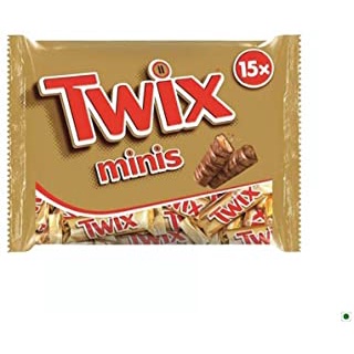 Twix minis Chocolate Travel Edition 15 ชิ้น 333g. สินค้าจากเนเธอร์แลนด์ exp.01/10/23