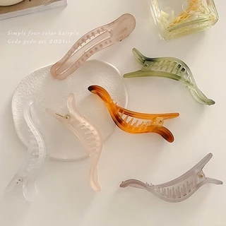 กิ๊บหนีบผมปากเป็ด ขนาด 11.5cm. เก็บผมแน่น เรียบง่าย สไตส์มินิมอล