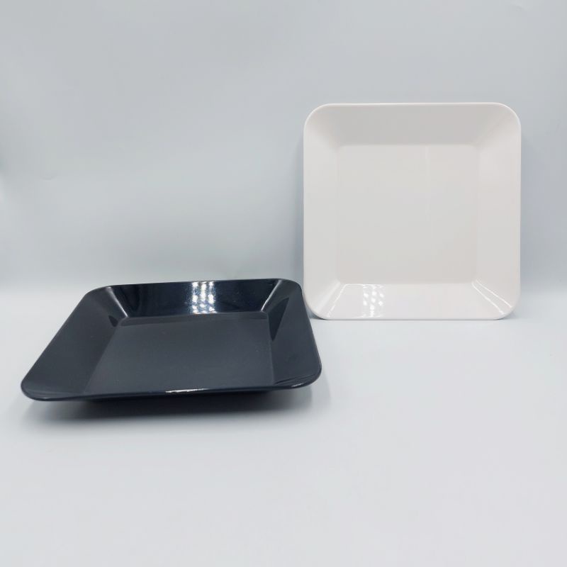 8นิ้ว จานสี่เหลี่ยม จานเมลามีนแท้ siam bestware มี2สี บรรจุ1ใบ - รูปที่ 2