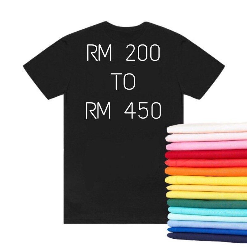 Item(s) ล็อคระหว่าง Live : RM200 ~ RM450