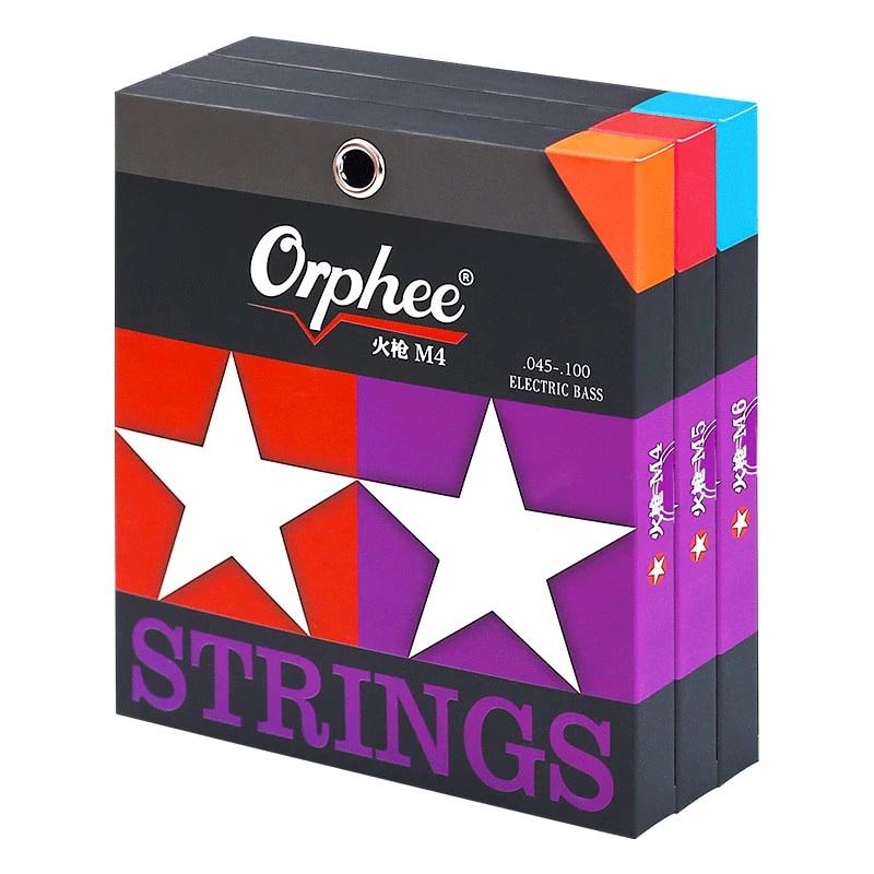 Orphee Coated M4/M5 Pure Nickel Bass String Set