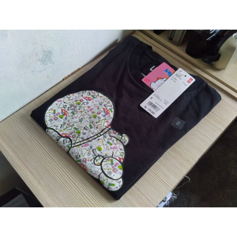 Uniqlo x เสื้อยืด พิมพ์ลาย doraemon & uniqlo x pokemon ut