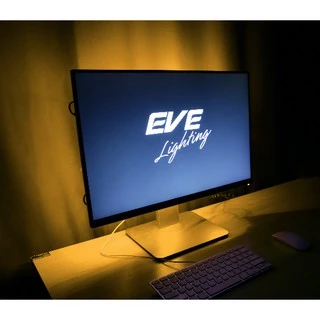 [ ลดราคา ] EVE ไฟเส้น LED USB สำหรับจอทีวี คอมพิวเตอร์ 4เส้น/ชุด แสงเหลือง วอร์มไวท์