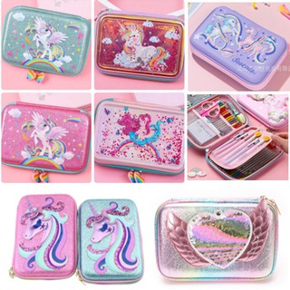 **พร้อมส่ง**กล่องดินสอเด็ก งานเทียบ Smiggle  วัสดุอย่างดีเกรด A++ สวยหรู ดูแพง