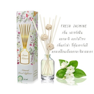 น้ำหอมไม้ปักอโรม่า กลิ่น Jasmine : scent nature