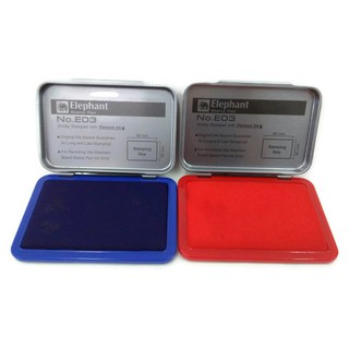 Elephant Stamp Pad No.E03B ตราช้าง แท่นประทับ 1 ตลับ