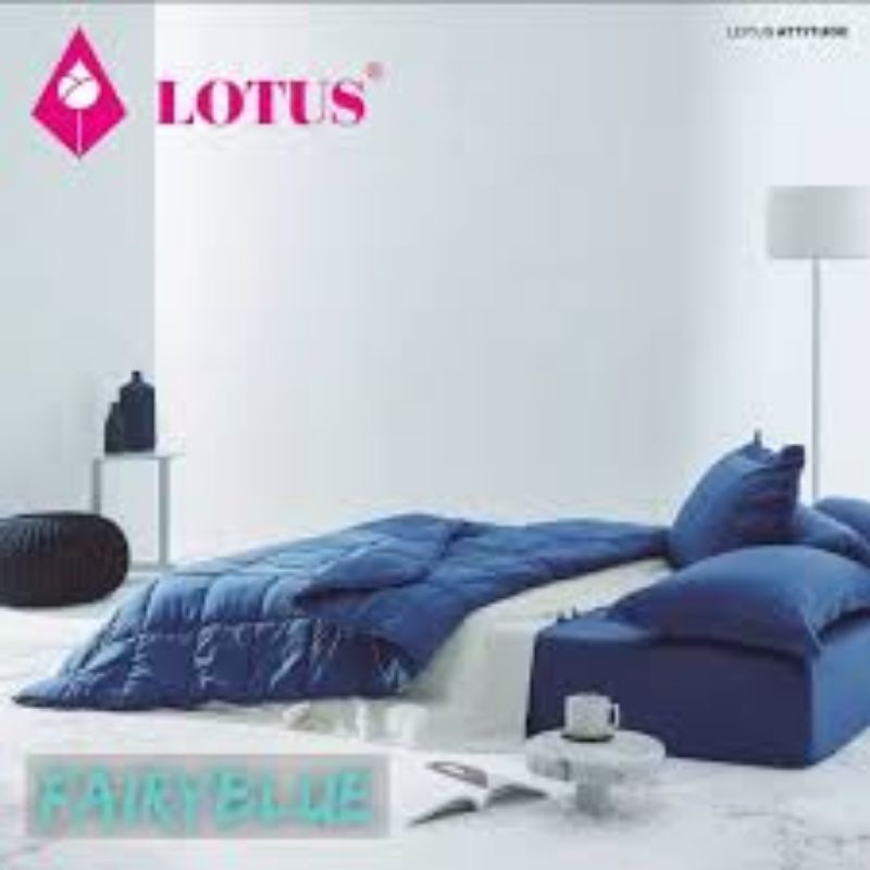 ชุดเครื่องนอน LOTUS : Attitude lat fairy blue 3.5 ฟุต