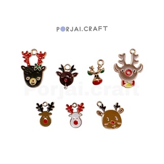 จี้กวาง Christmas reindeer pendants