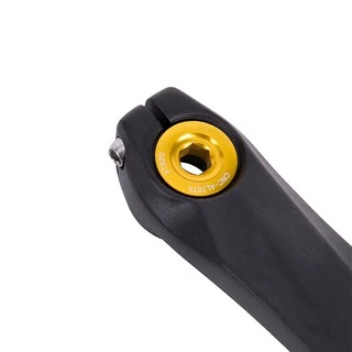 ZITTO สกรูปิดขาจานอลูมิเนียม CNC AL-7075 Crank Arm Bolt M20*10mm Crankset Screw for Shimano