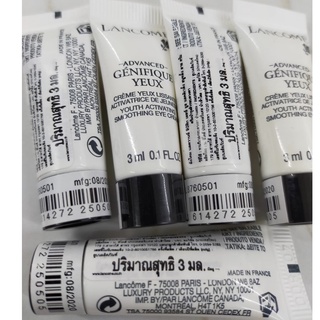 3ml Lancome Advanced Genifique Yeux Youth Activating Smoothing Eye Cream 3ml. ครีมบำรุง ผิว รอบดวงตา สำหรับทุกสภาพผิว