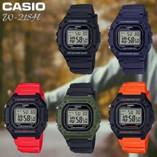 นาฬิกา Casio ของแท้ รับประกันศูนย์ รุ่น W-218H นาฬิกาดิจิตอล กันน้ำลึก 50 เมตร ของใหม่ อุปกรณ์ครบ ราคาเต็ม 1,800