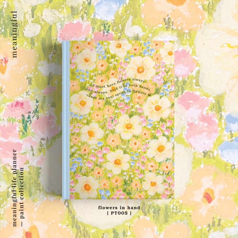 [พร้อมส่ง] Meaningful Planner แพลนเนอร์ / สมุดโน้ต - undated planner & notebook - เขียนวันเอง ไม่กำหนด เดือน/ปี