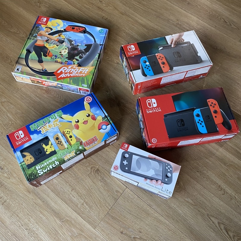 Nintendo Switch &amp; Ringfit กล่องแดง /กล่องขาว   สินค้ามือสองคัดสภาพ ใช้งานปกติ100 % สินค้าพร้อมส่ง