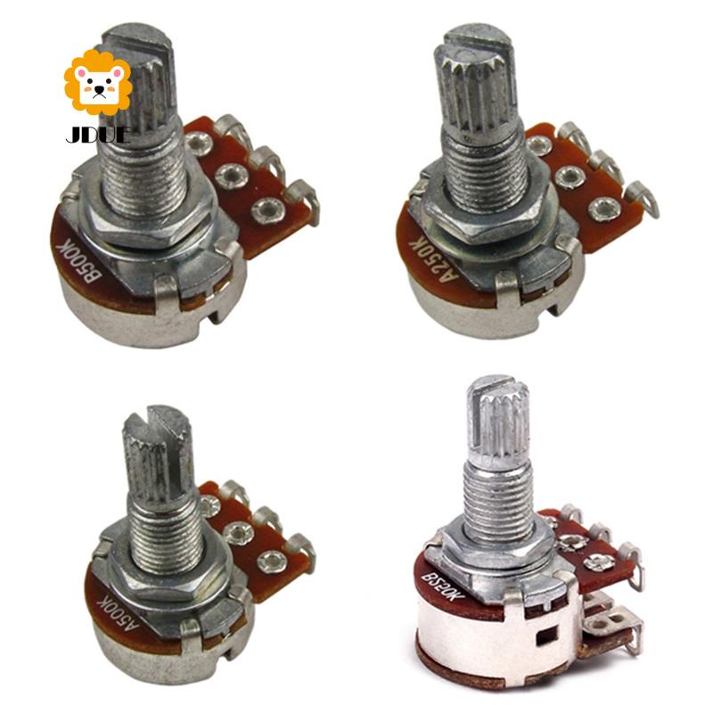 B500K Potentiometers สําหรับกีตาร์เบส (แพ็คละ 10) พร้อมส่ง