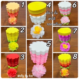 กระดาษห่อเหรียญ  เช็ท 5 ชั้น