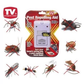 เครื่องไล่หนู แมงมุง ยุง มด และแมลง Pest Repelling Aid ปลั๊กไล่หนู