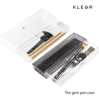 KlearObject The gem pen case กล่องใส่ปากกา กล่องใส่ดินสอ กล่องอะคริลิค : K392