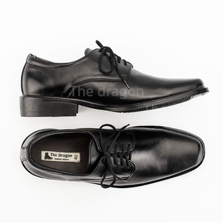 The Dragon [Handmade] รองเท้าคัทชูผูกเชือกหนังแท้ ชนิดหนังนิ…