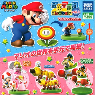 Gashapon 3D Mario Collection vol.1 - กาชาปอง สามมิติ มาริโอ้ คอลเลคชั่น เวอร์ชั่น 1