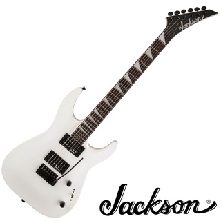 Jackson® JS22 Dinky DKA (White) กีตาร์ไฟฟ้า 24 เฟร็ตจัมโบ้ แบบฮัมบัคกิ้งคู่ ** ประกันศูนย์ 1 ปี **