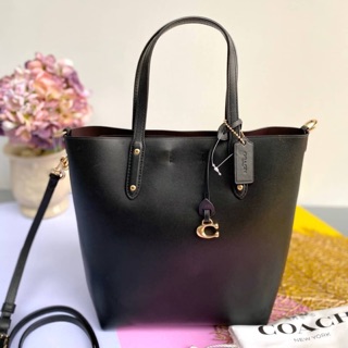 📌CENTRAL SHOPPER TOTE (COACH 78217) GOLD/BLACK