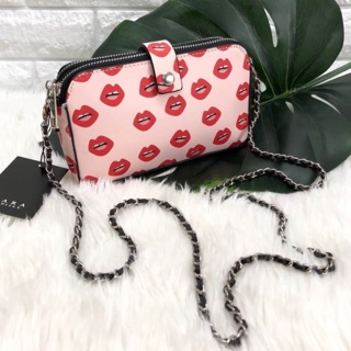 💯 New arrlval ZARA SHOULDRE BAG  AND WALLET BAG  WITH 2 ZIP 2018 🍭